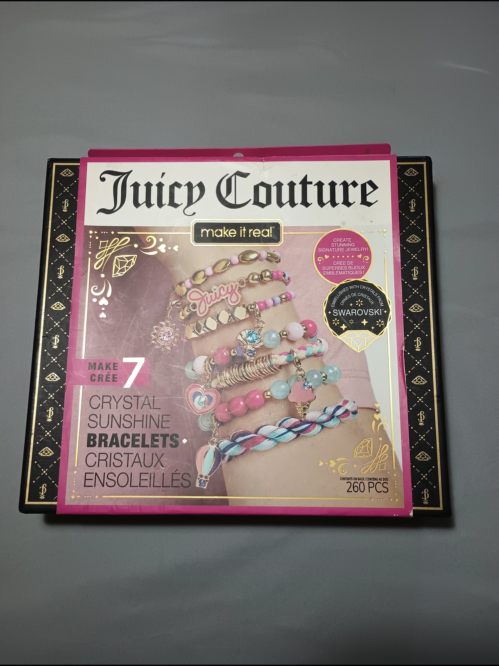 Juicy Couture Make It Real Crystal Sunshine Bracelet kit